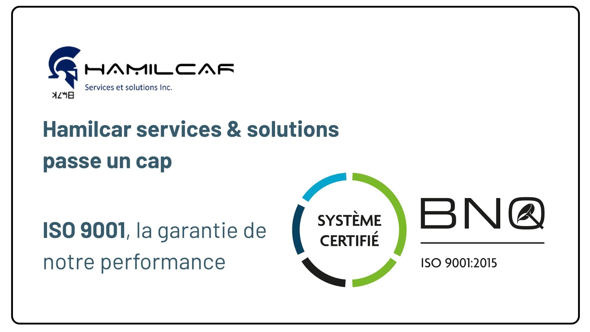 Certification ISO-9001